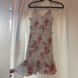 Adorable ruched and stretchy dress